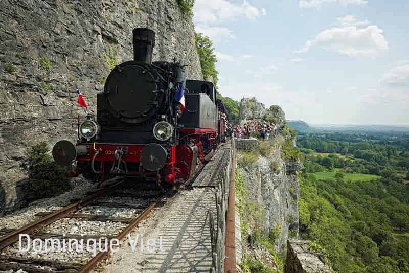 Le train à vapeur de Martel